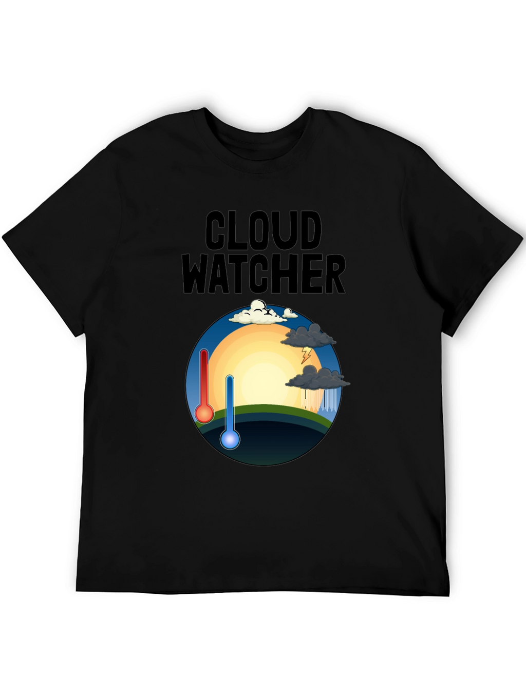 Cloud Watcher Graphic T-Shirt Weather Enthusiast Tee