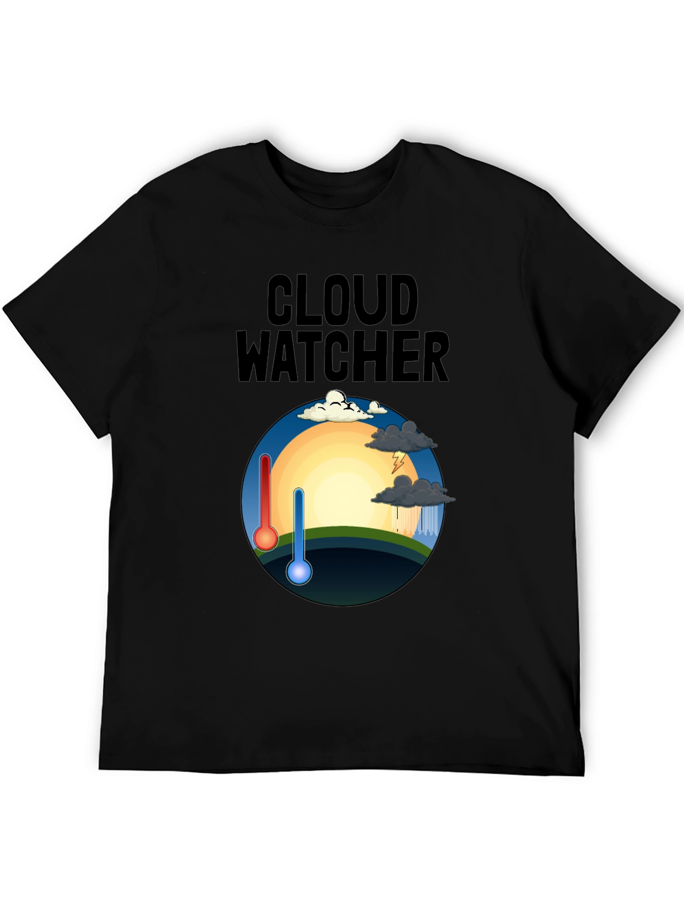 Cloud Watcher Graphic T-Shirt Weather Enthusiast Tee