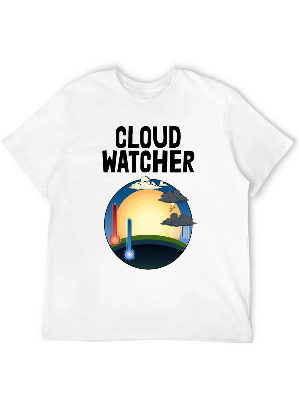 Cloud Watcher Graphic T-Shirt Weather Enthusiast Tee