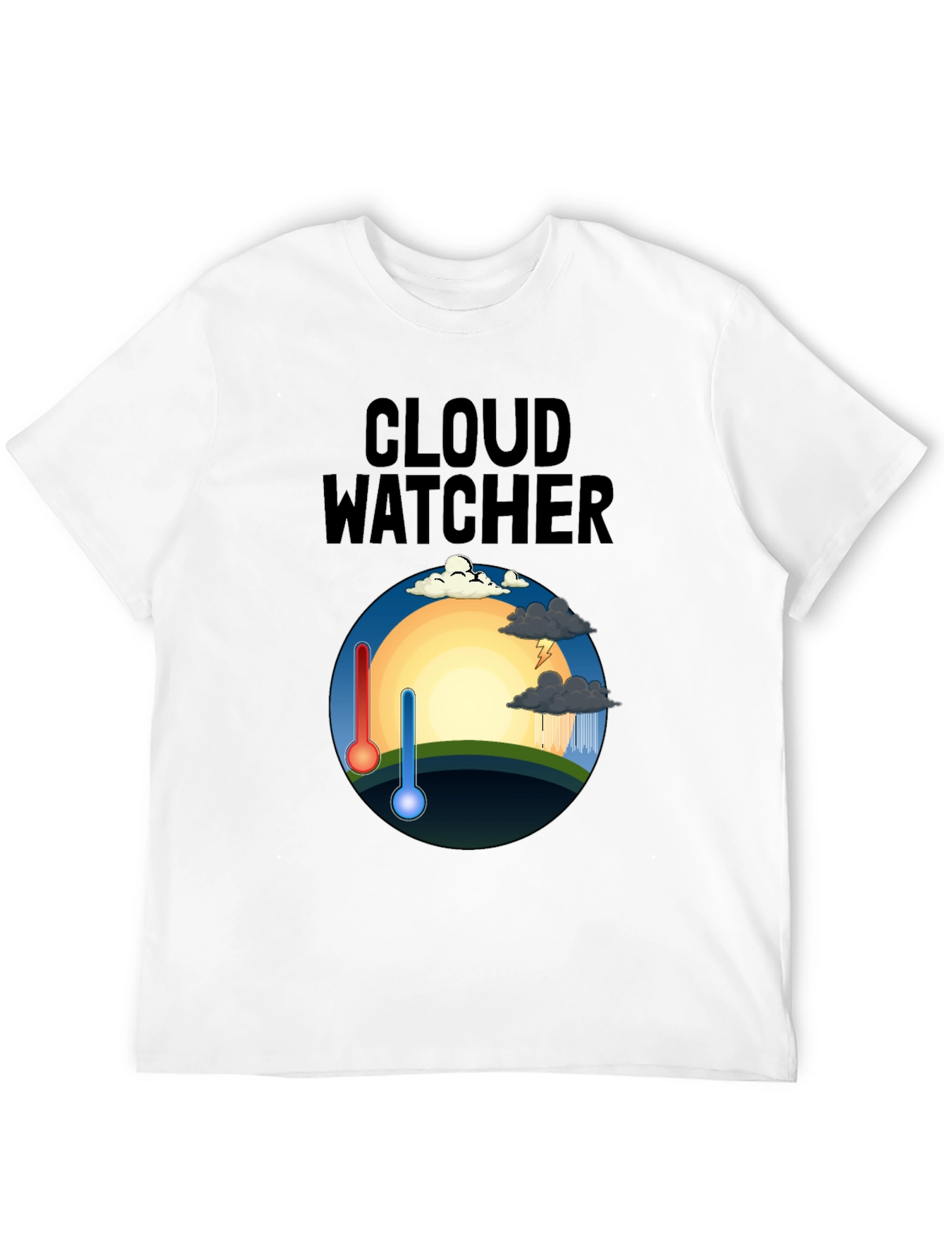 Cloud Watcher Graphic T-Shirt Weather Enthusiast Tee