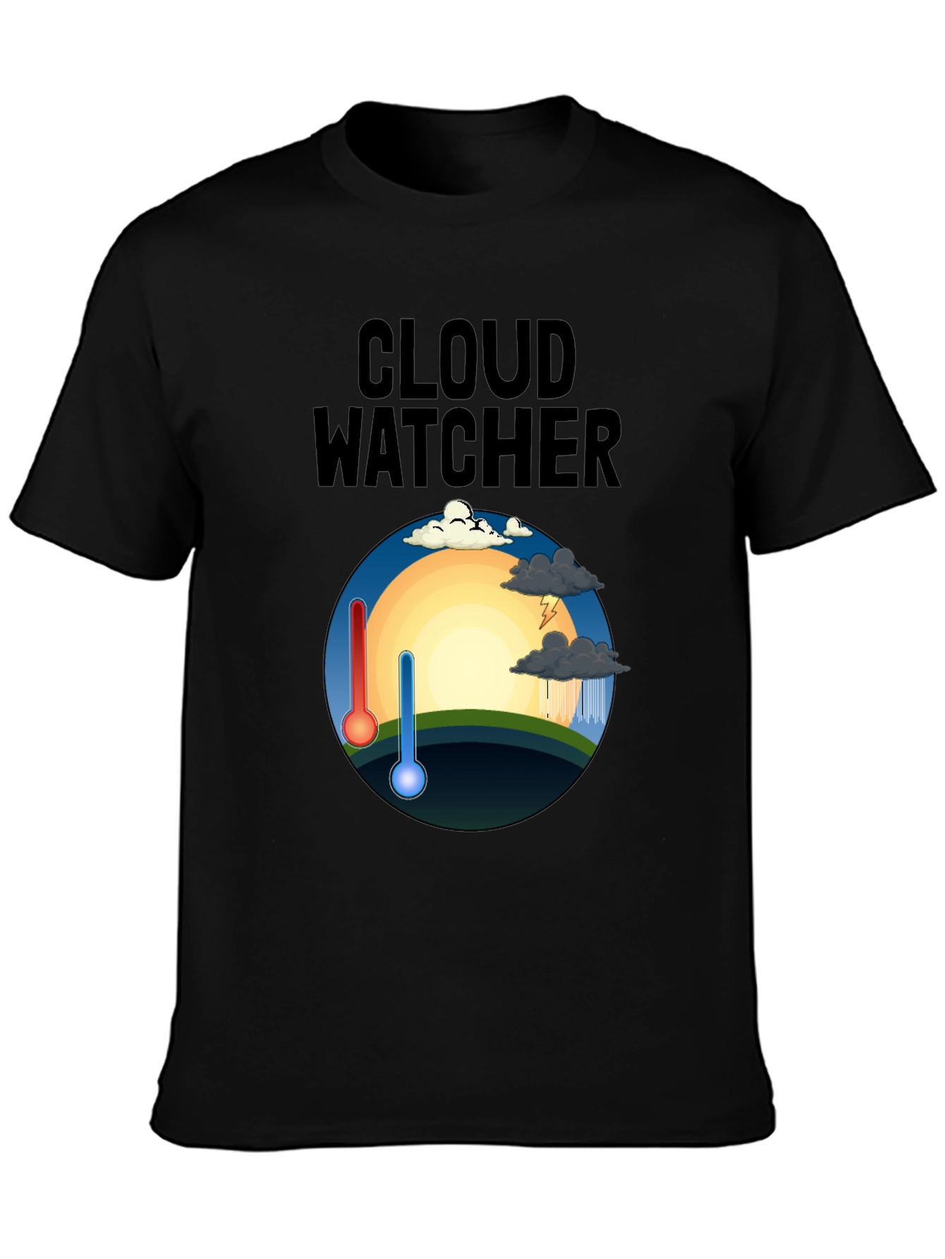 Cloud Watcher Graphic T-Shirt Weather Enthusiast Tee