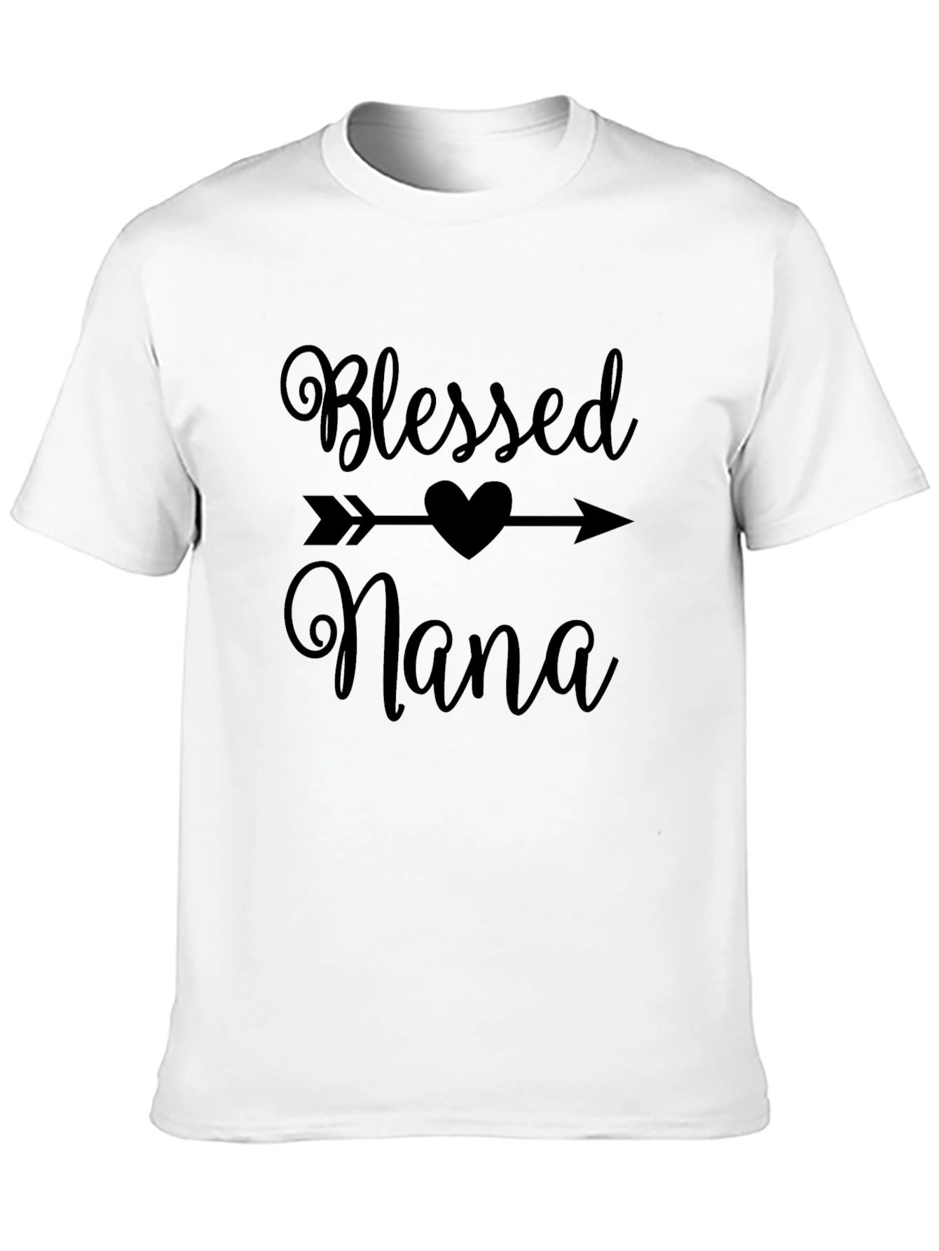 Blessed Nana Graphic Tee - Soft Cotton Blend
