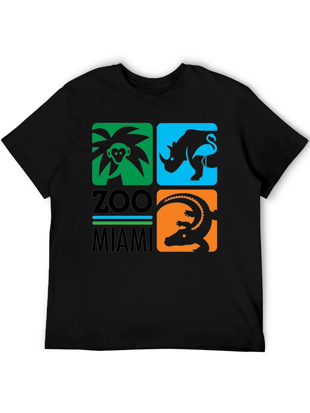 Zoo Miami T-Shirt Animal Graphic Tee