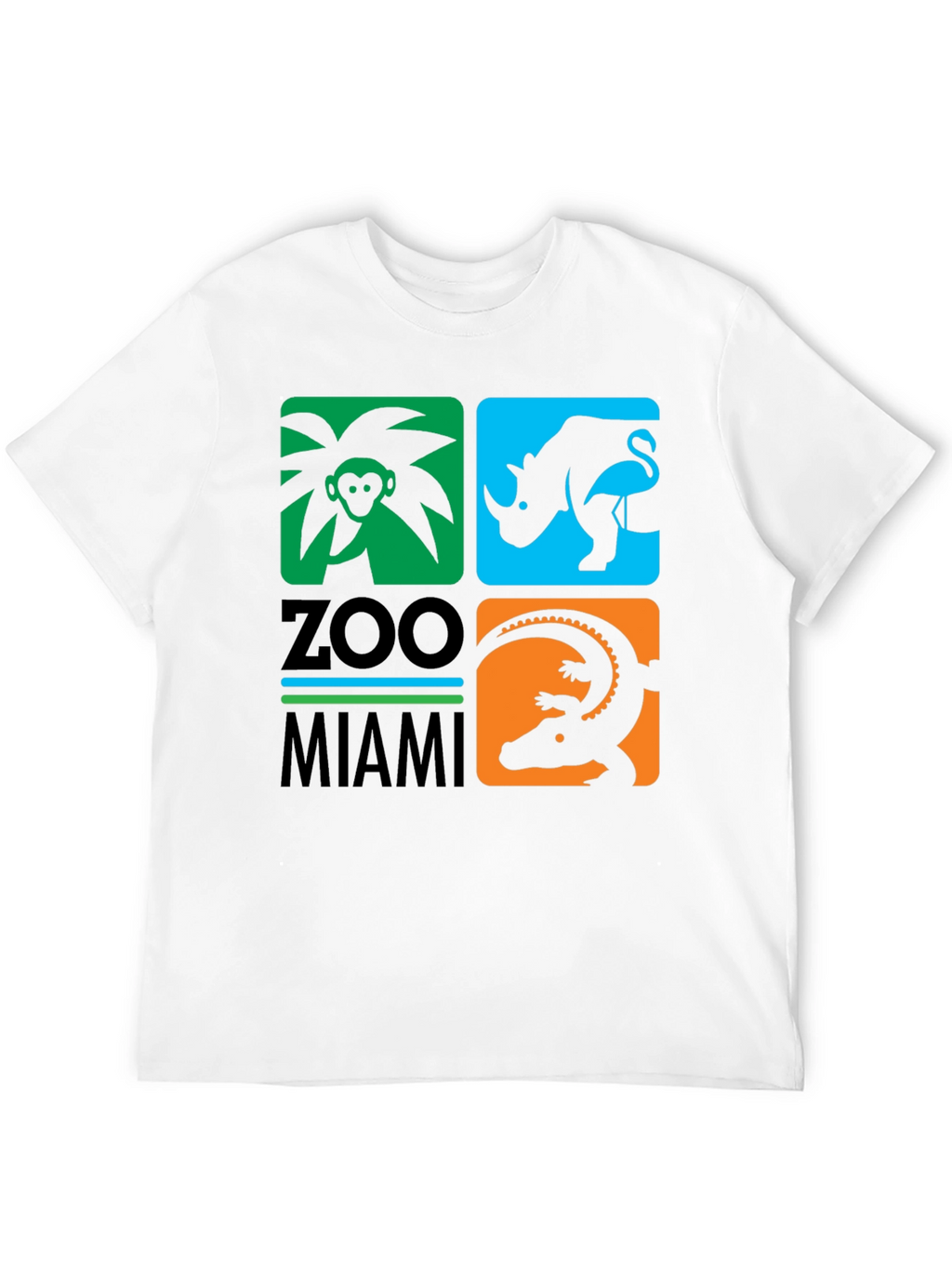 Zoo Miami T-Shirt Animal Graphic Tee