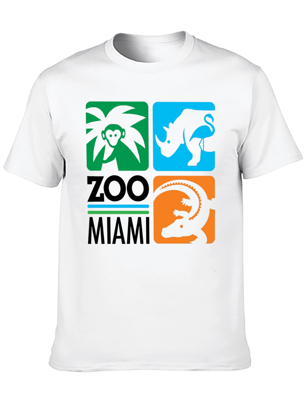 Zoo Miami T-Shirt Animal Graphic Tee
