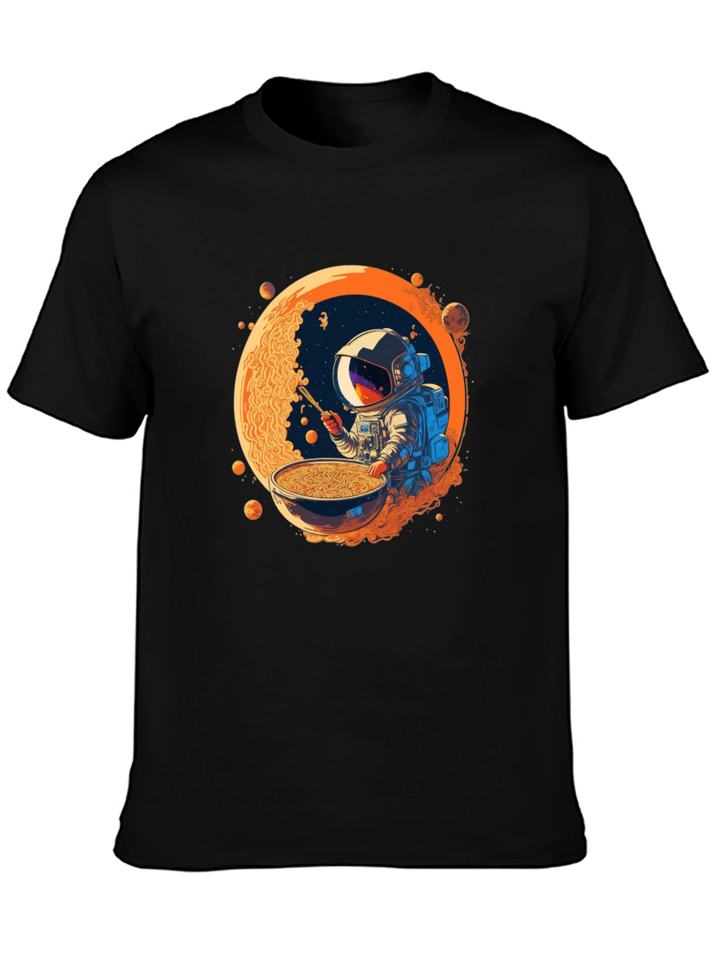 Astronaut Ramen T-Shirt - Space Foodie Tee