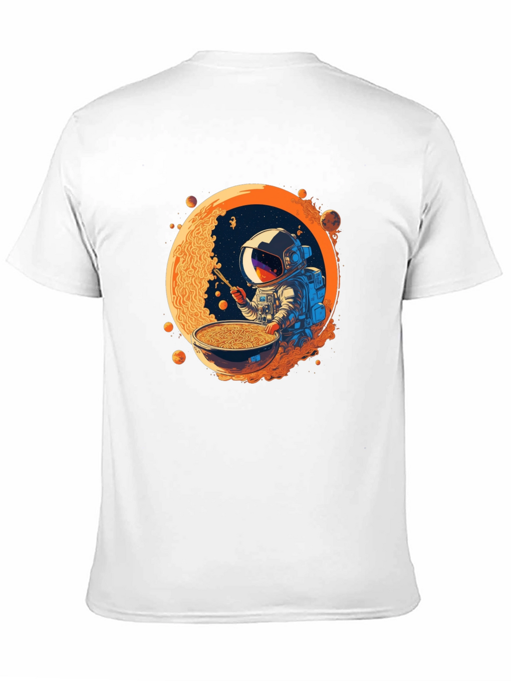 Astronaut Ramen T-Shirt - Space Foodie Tee