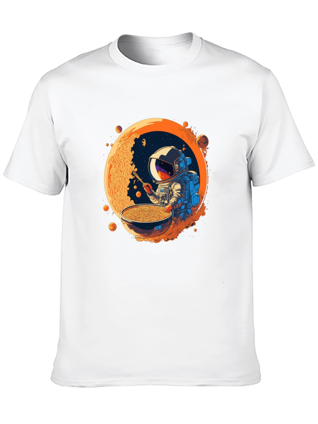 Astronaut Ramen T-Shirt - Space Foodie Tee