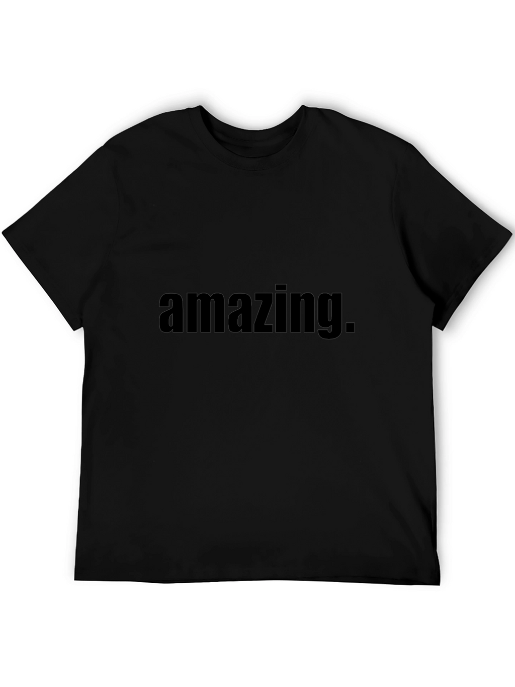 Amazing Graphic Black T-Shirt for Men