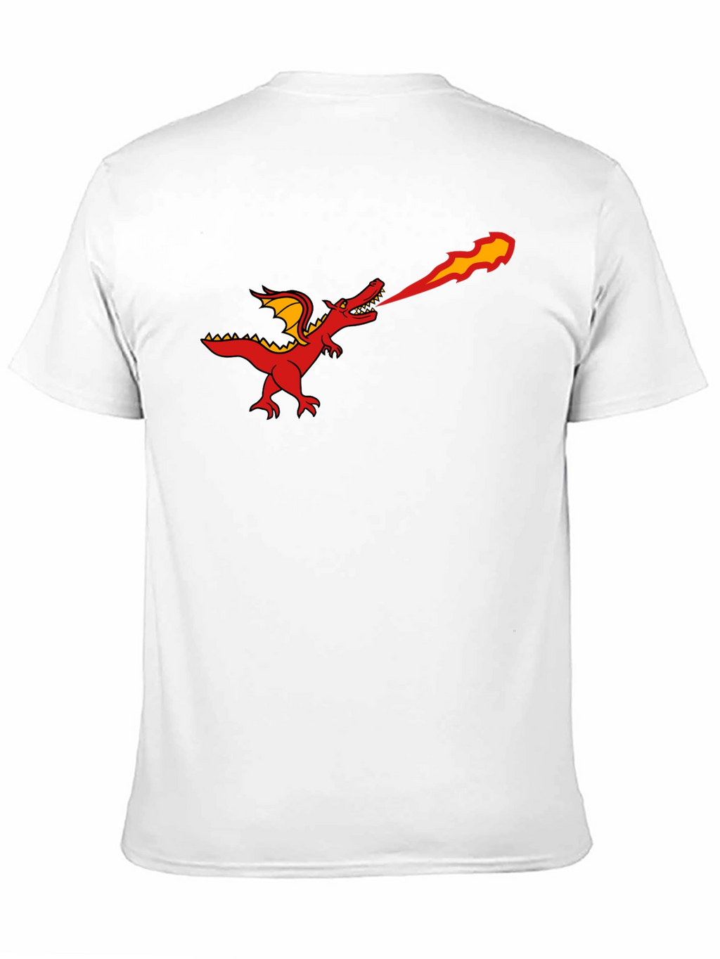Fire Breathing Dragon T-Shirt - Graphic Tee