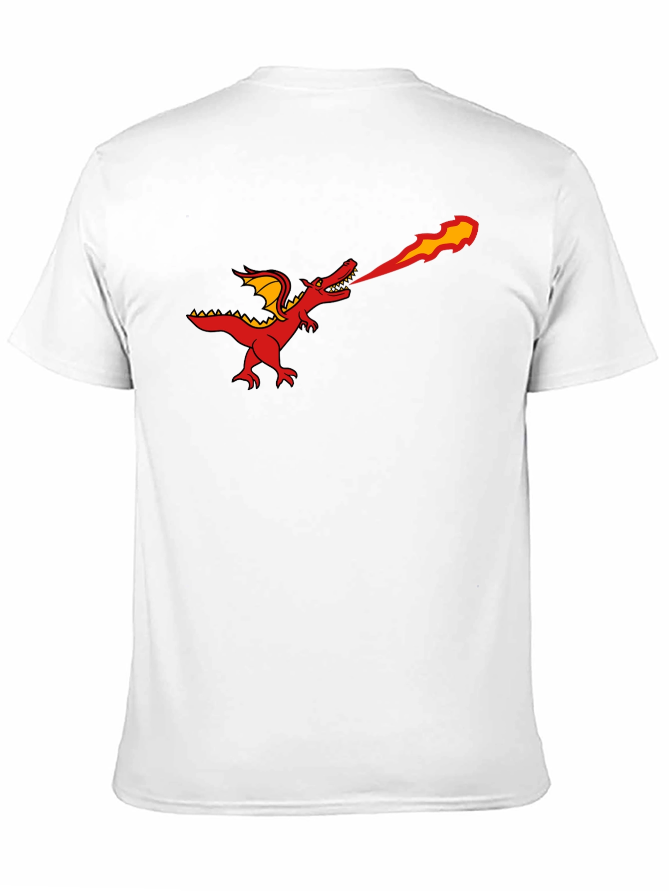 Fire Breathing Dragon T-Shirt - Graphic Tee