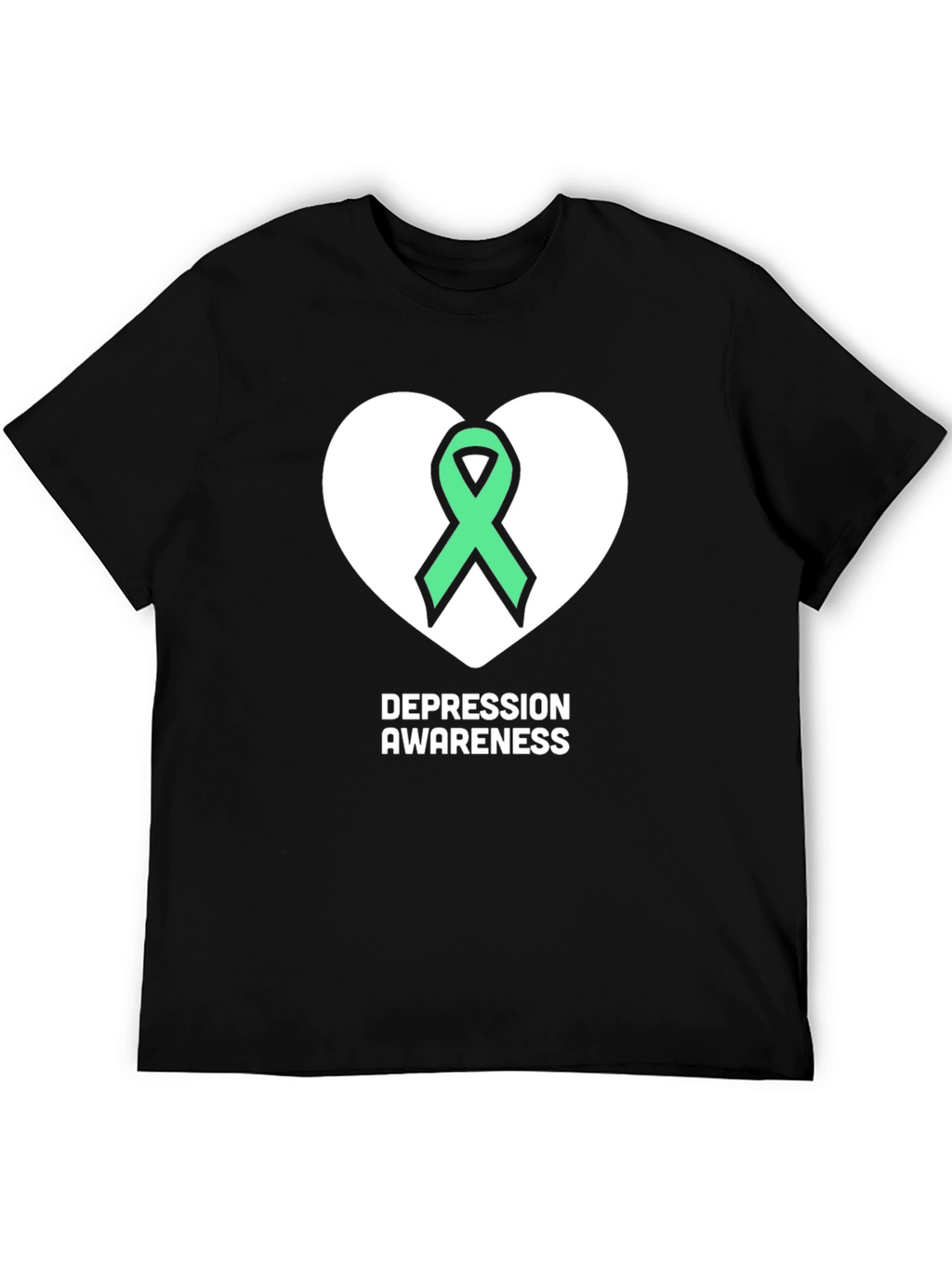 Depression Awareness Ribbon T-Shirt