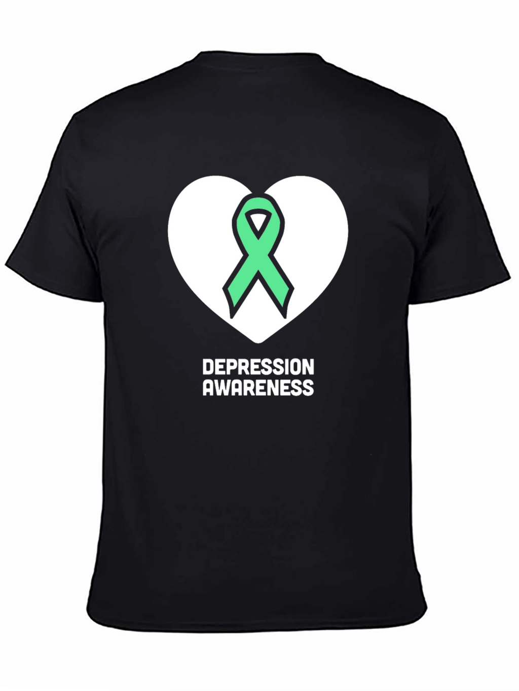 Depression Awareness Ribbon T-Shirt