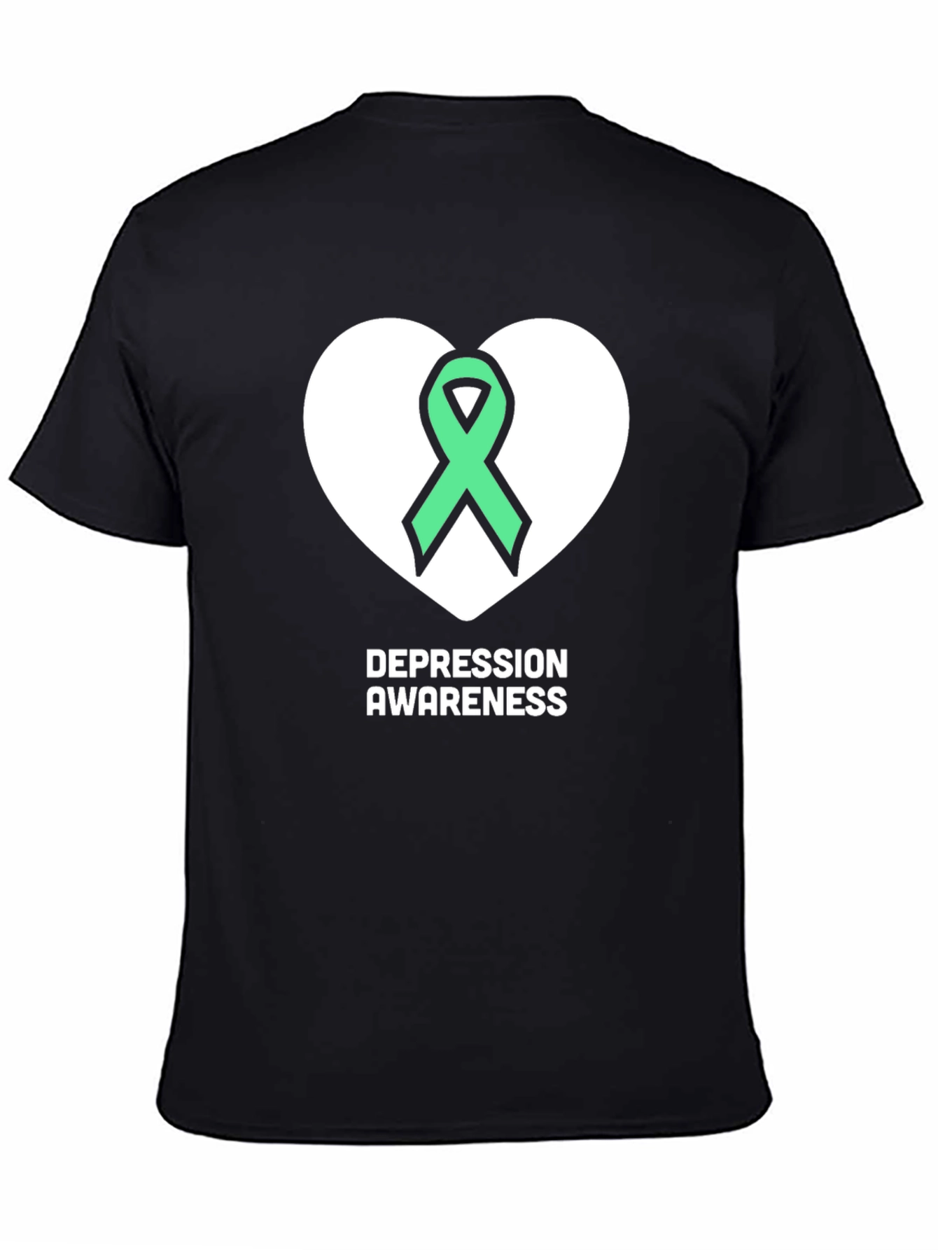 Depression Awareness Ribbon T-Shirt