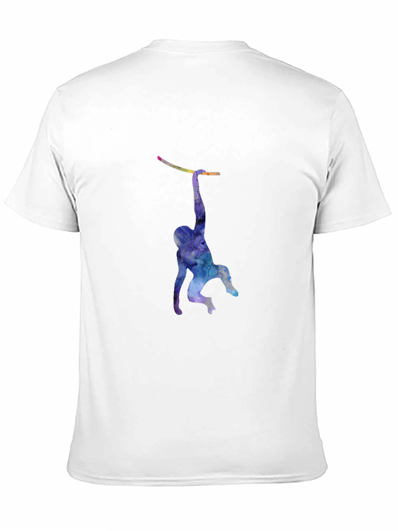 Monkeying Around: Mens Black Graphic T-Shirt