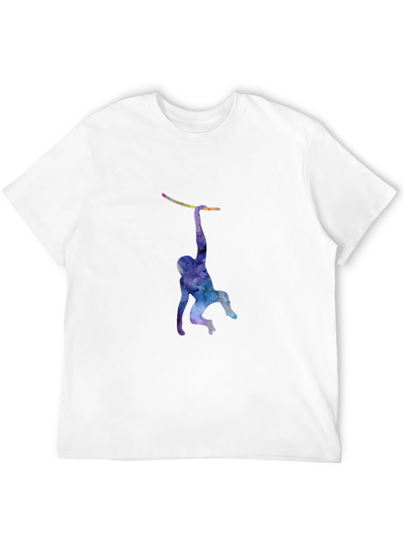 Monkeying Around: Mens Black Graphic T-Shirt