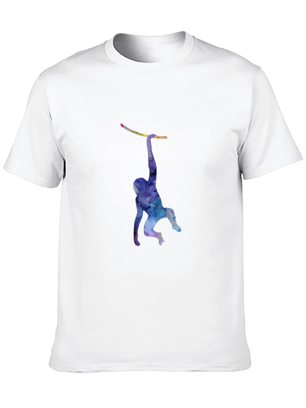 Monkeying Around: Mens Black Graphic T-Shirt