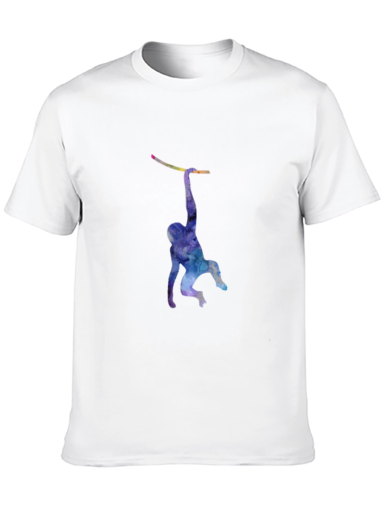 Monkeying Around: Mens Black Graphic T-Shirt