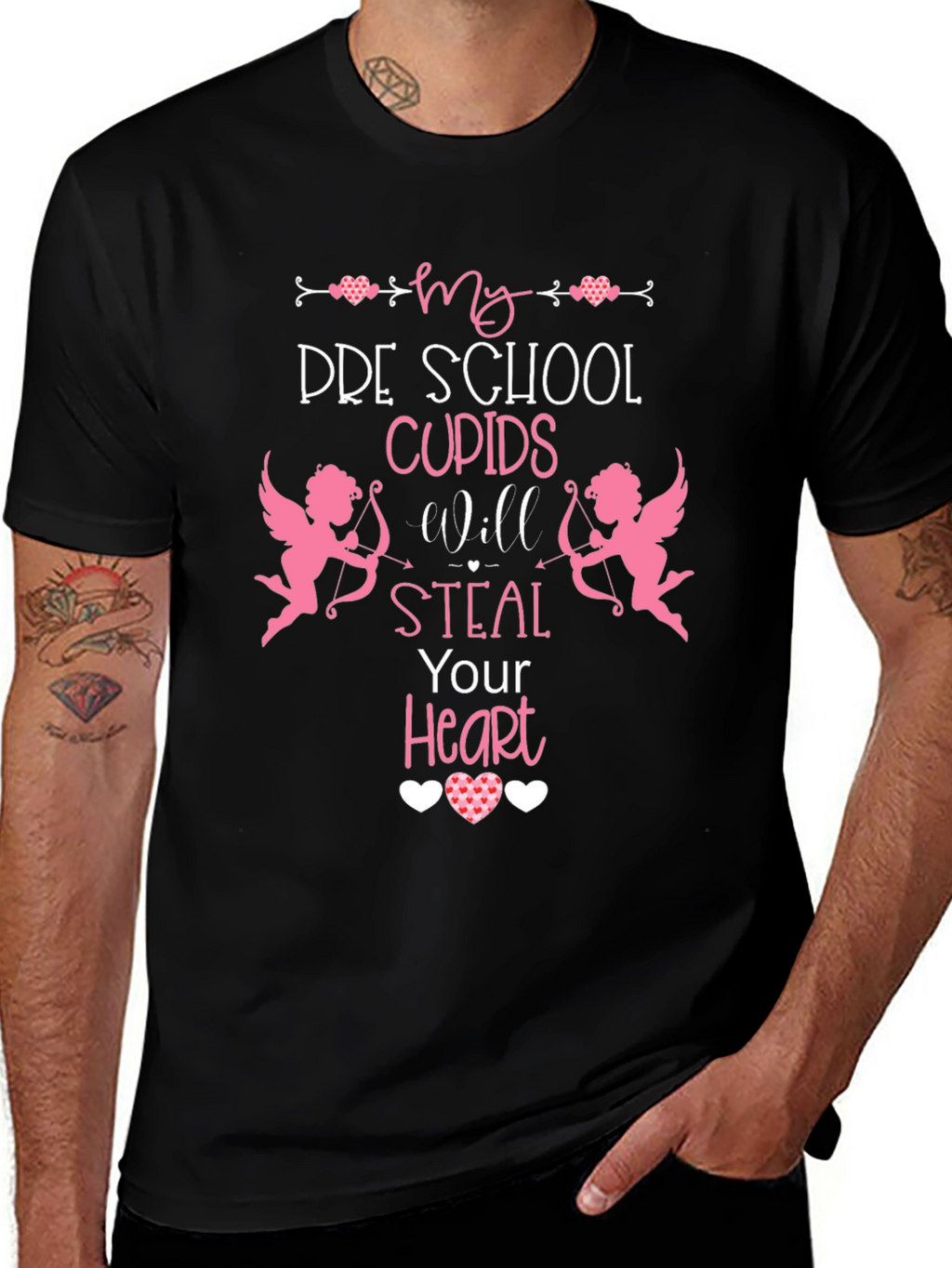 Preschool Cupid Valentines Day T-Shirt