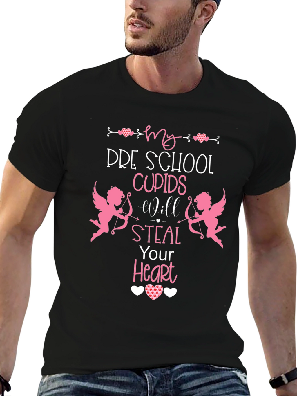 Preschool Cupid Valentines Day T-Shirt