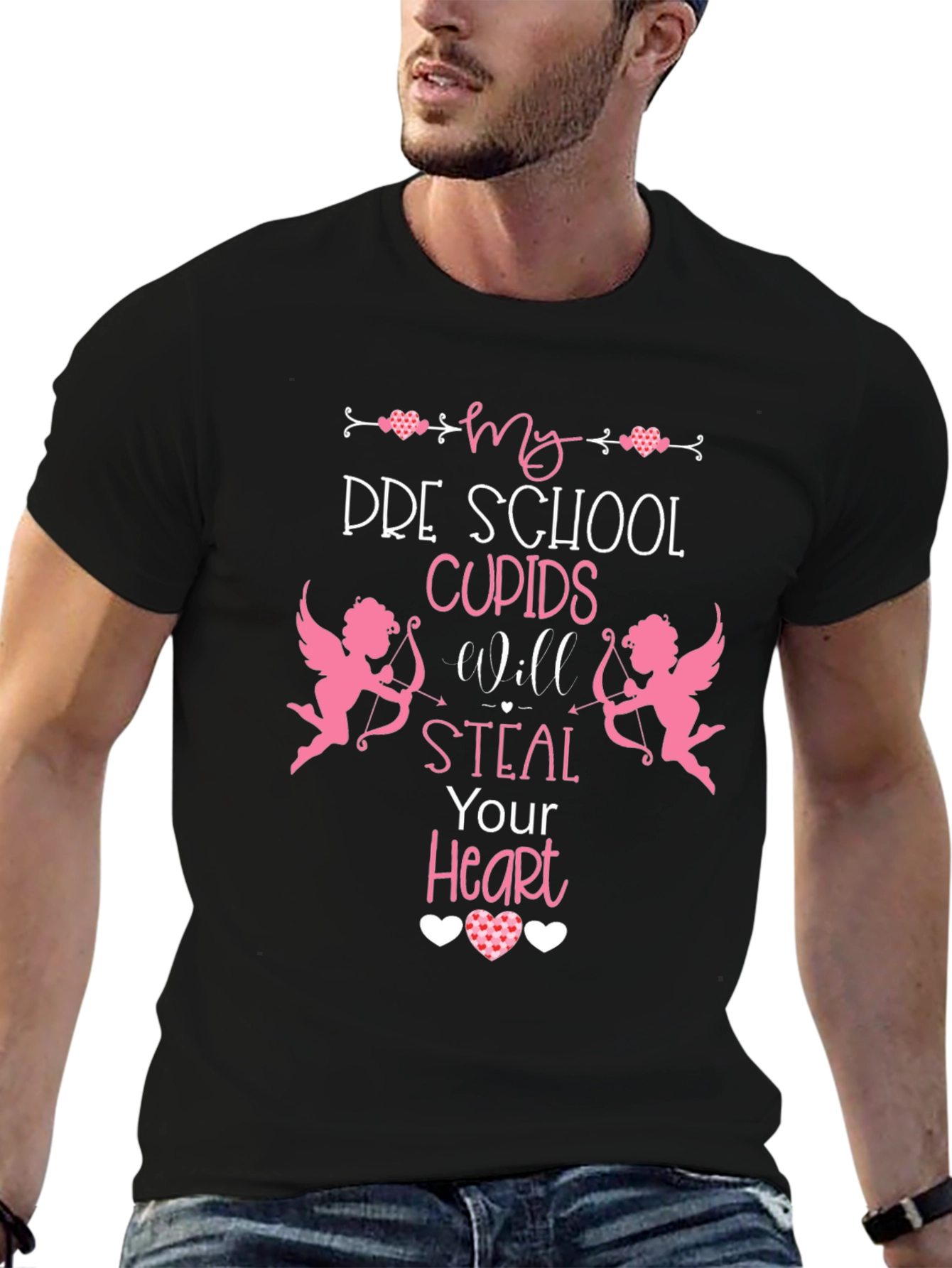 Preschool Cupid Valentines Day T-Shirt