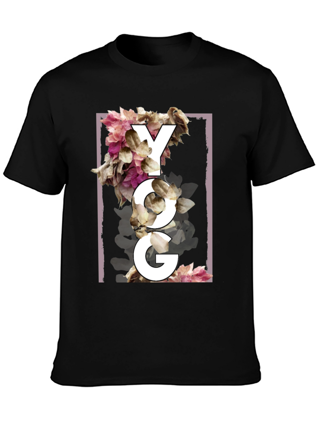 Floral YOG Graphic T-Shirt - Unisex