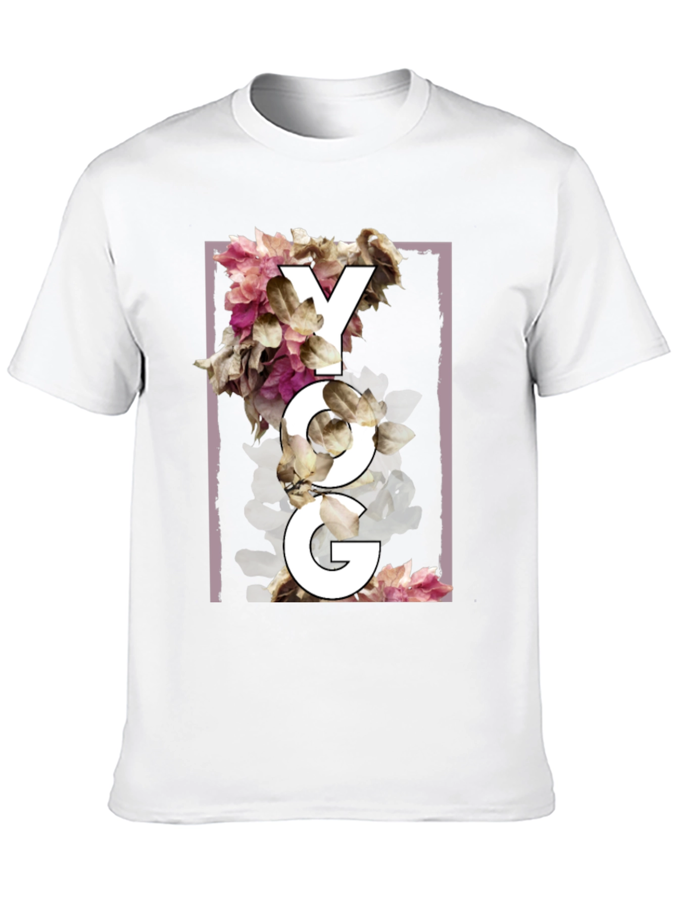 Floral YOG Graphic T-Shirt - Unisex