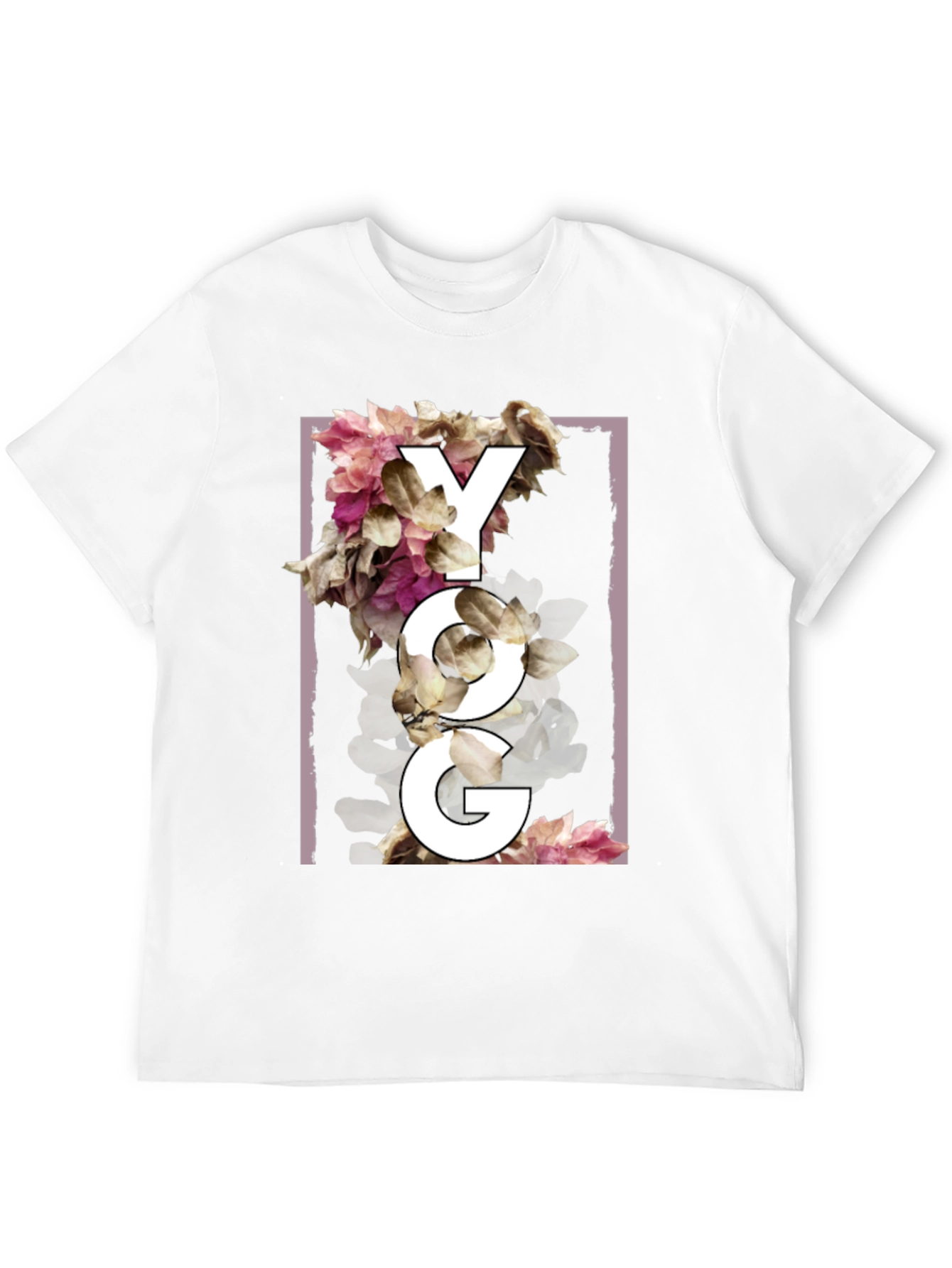 Floral YOG Graphic T-Shirt - Unisex