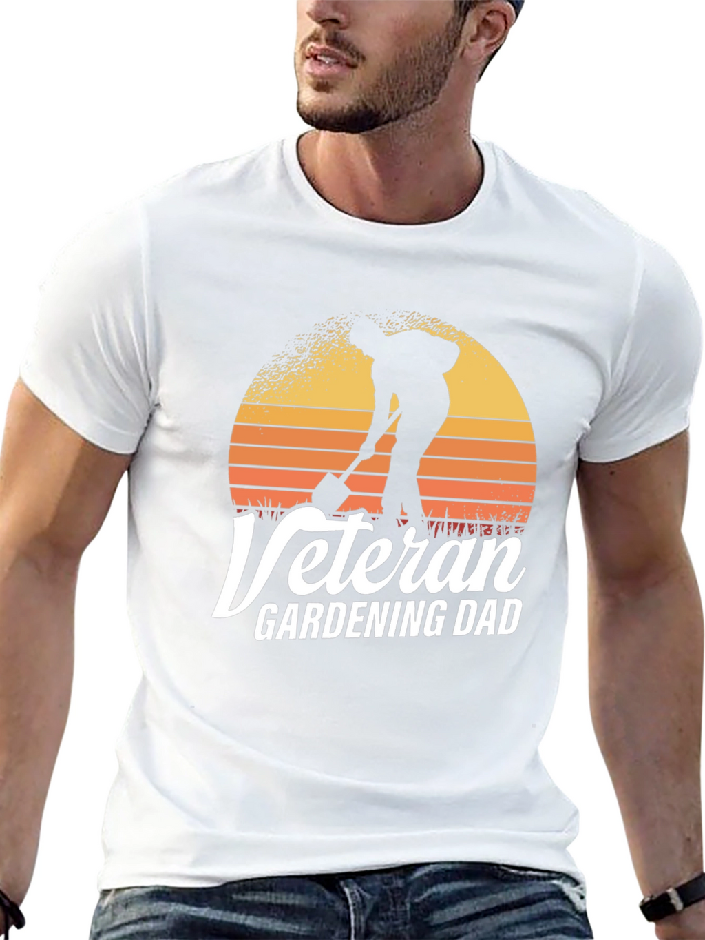 Veteran Gardening Dad T-Shirt