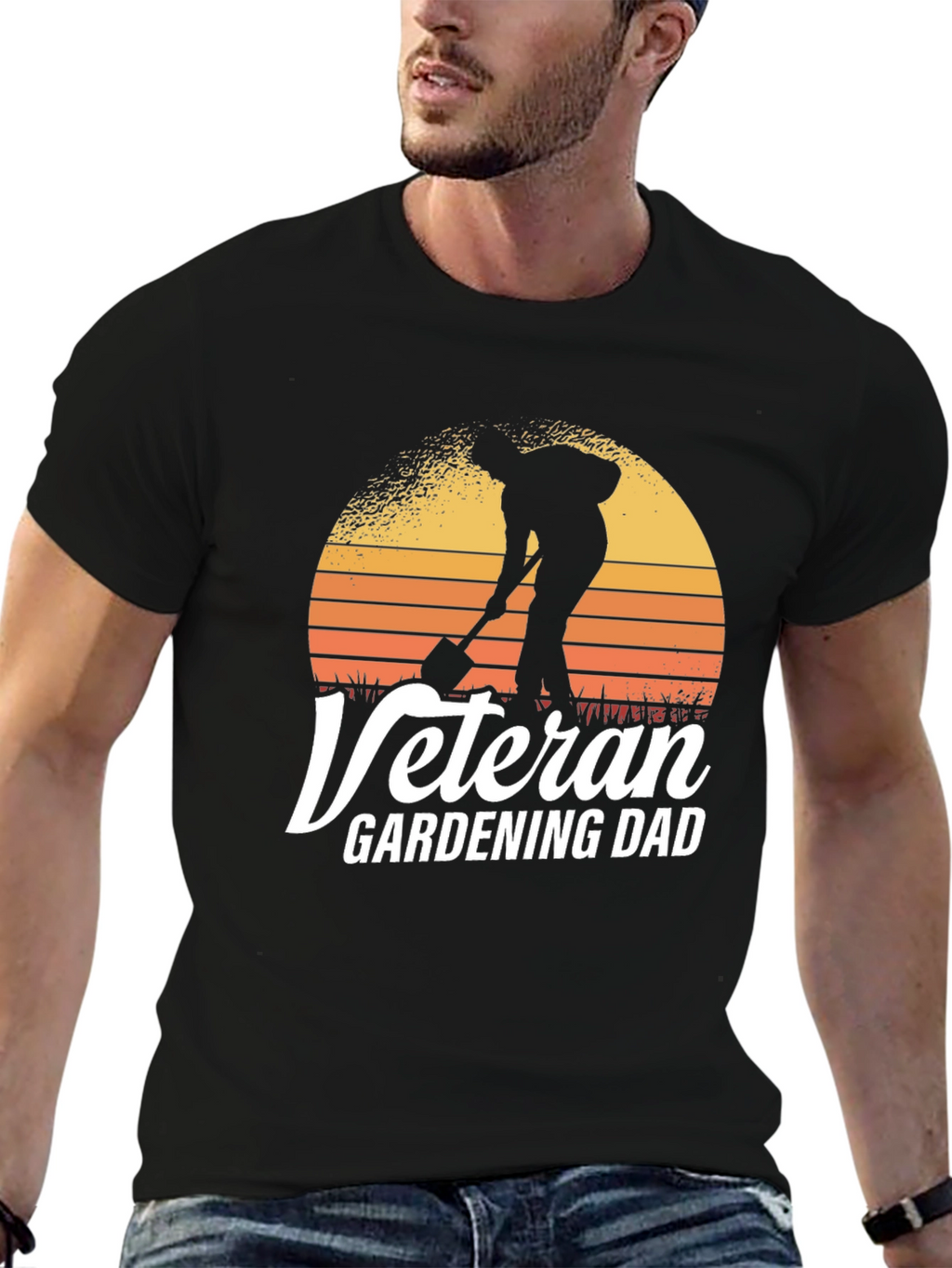 Veteran Gardening Dad T-Shirt
