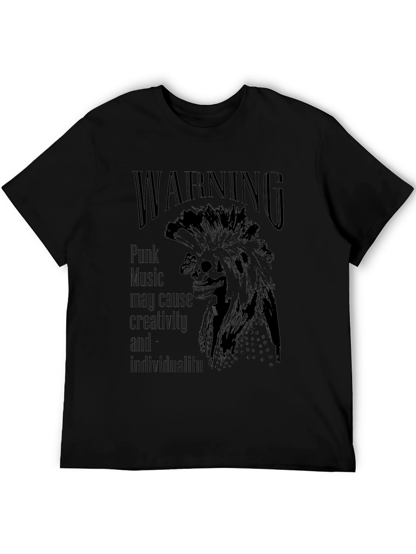 Punk Music Warning T-Shirt