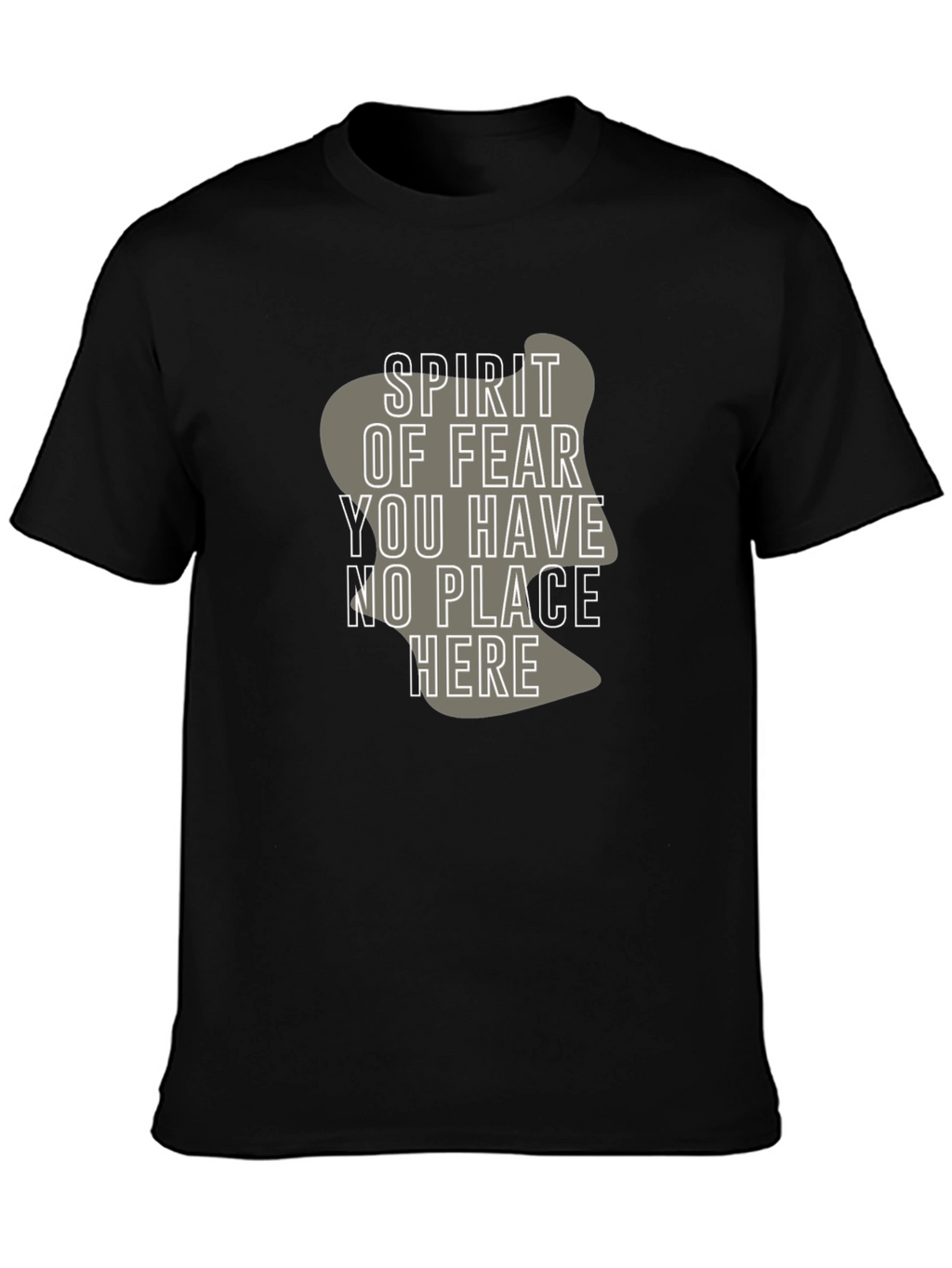 Spirit of Fear Graphic T-Shirt - Black