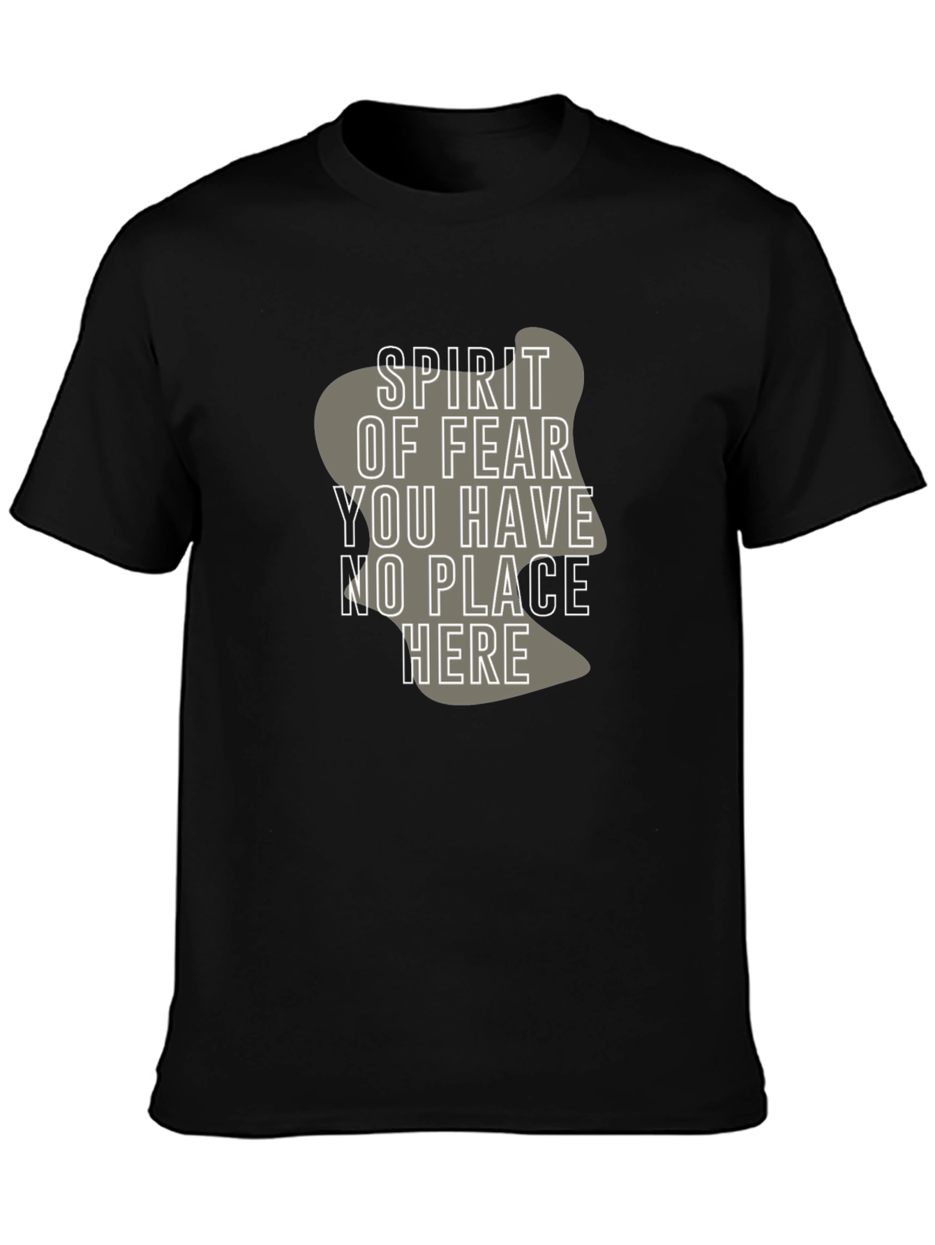 Spirit of Fear Graphic T-Shirt - Black