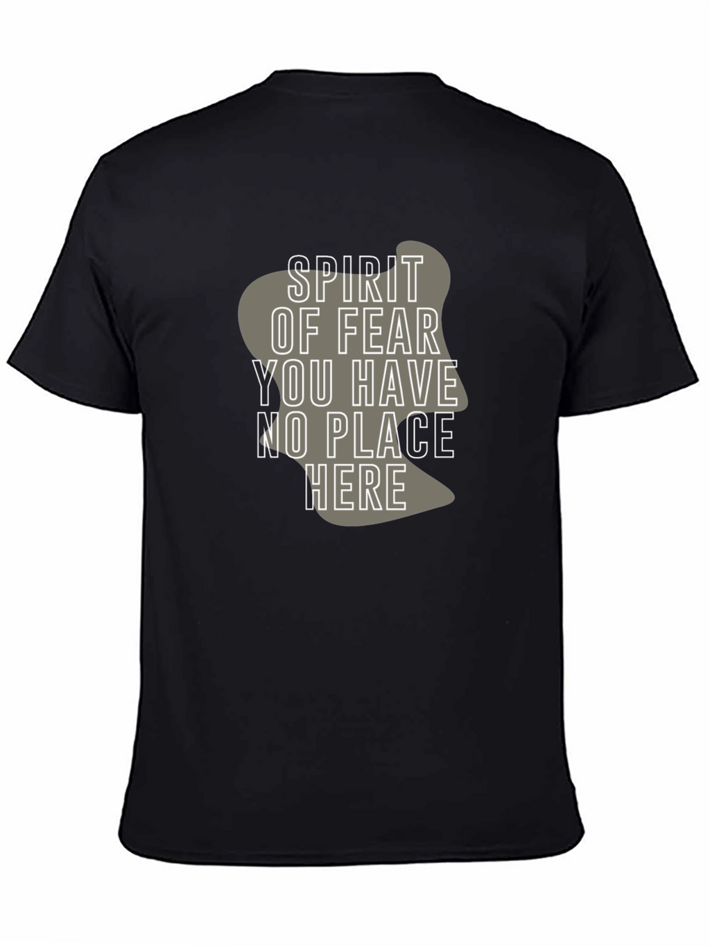 Spirit of Fear Graphic T-Shirt - Black
