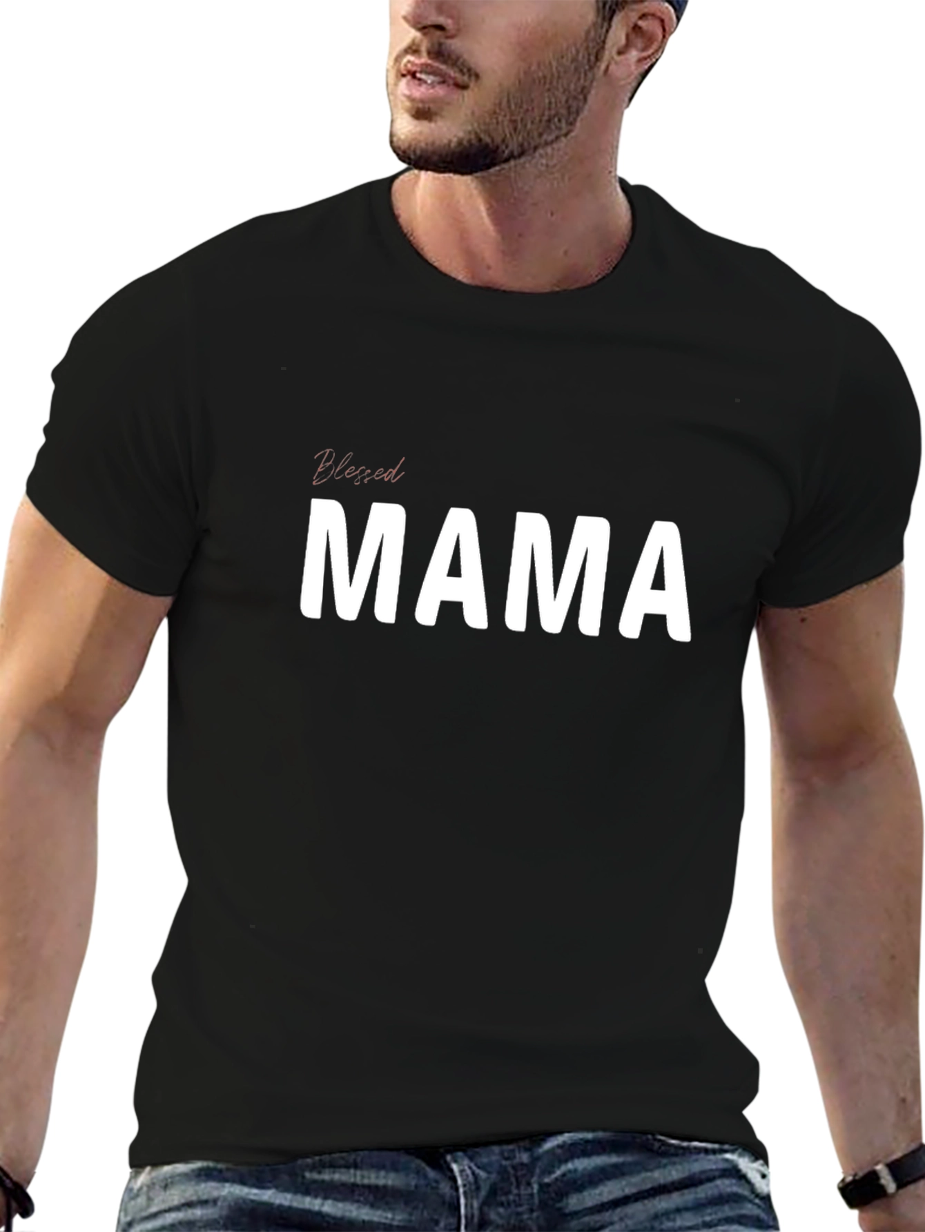Blessed Mama Graphic T-Shirt