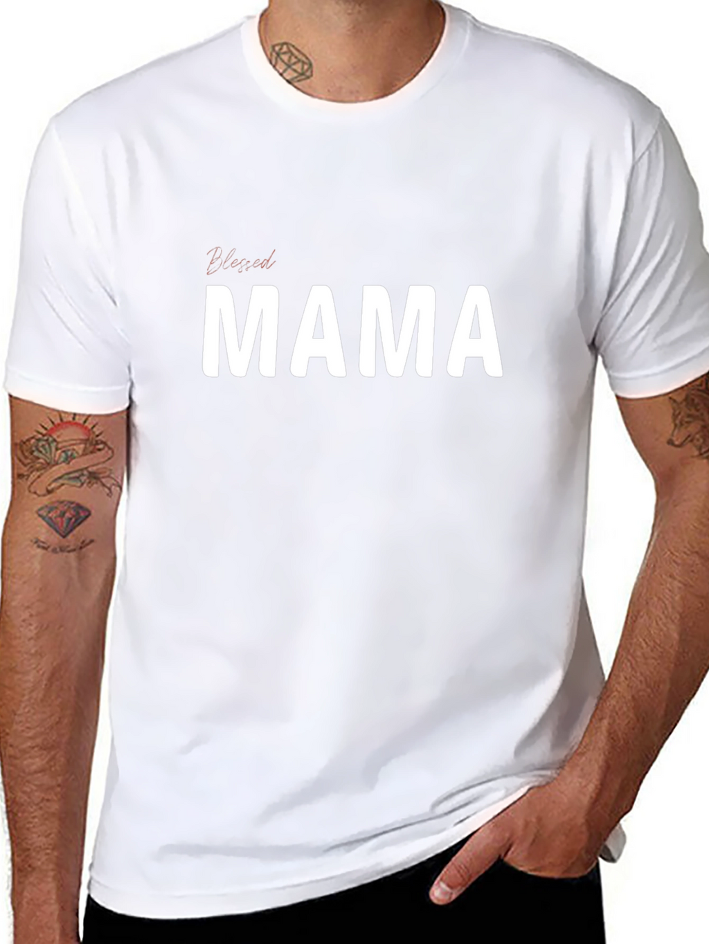 Blessed Mama Graphic T-Shirt