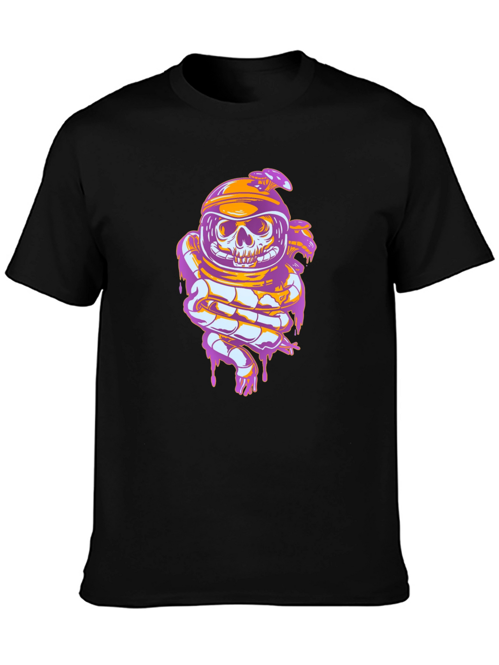 Skull Astronaut Graphic Tee