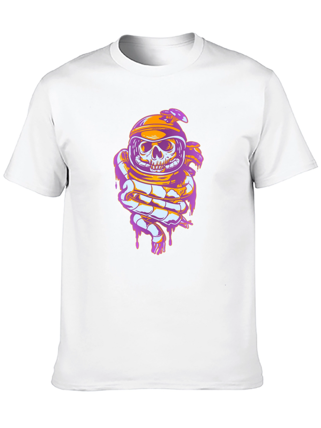 Skull Astronaut Graphic Tee