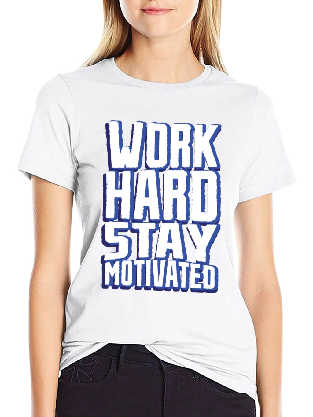 Work Hard Stay Motivated Graphic Tee