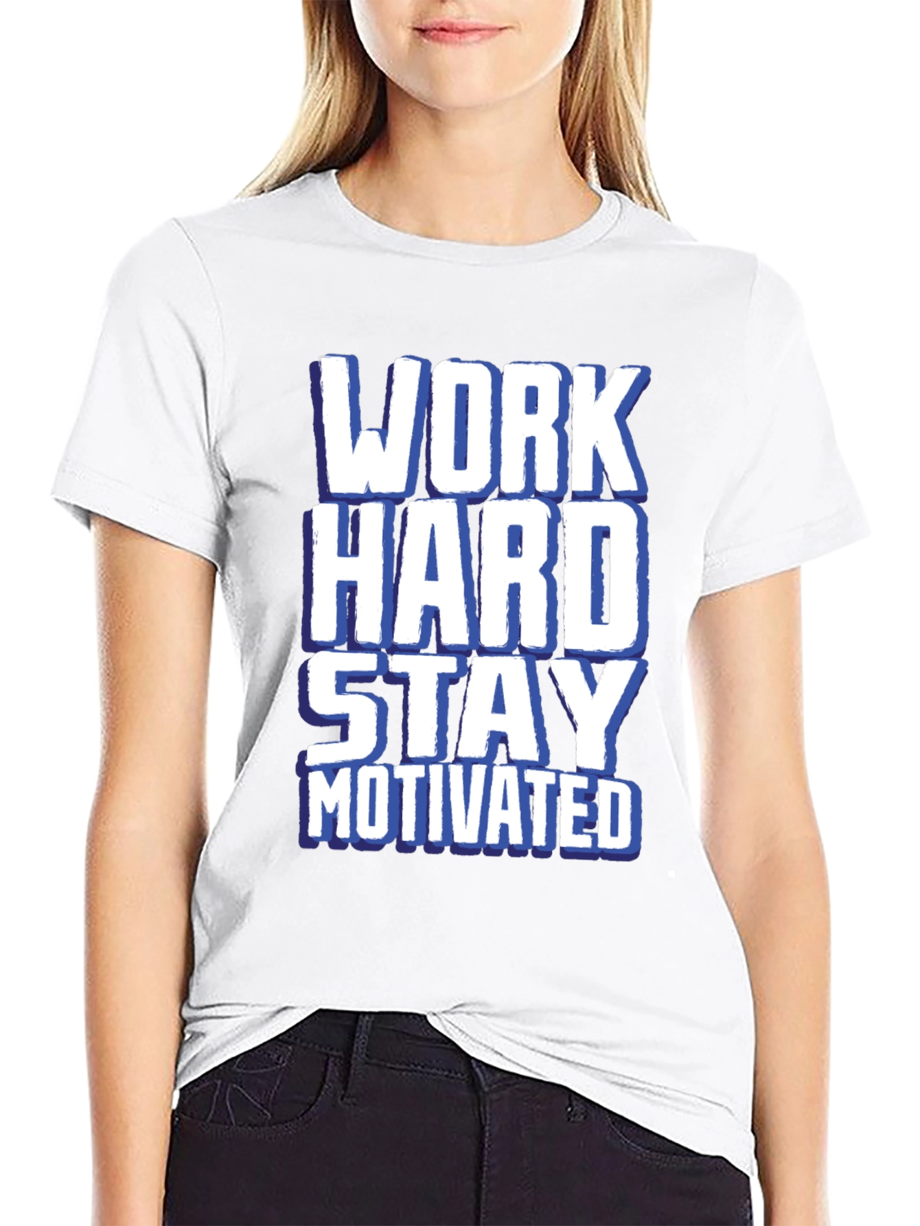Work Hard Stay Motivated Graphic Tee