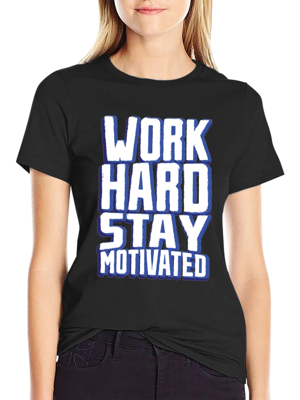 Work Hard Stay Motivated Graphic Tee