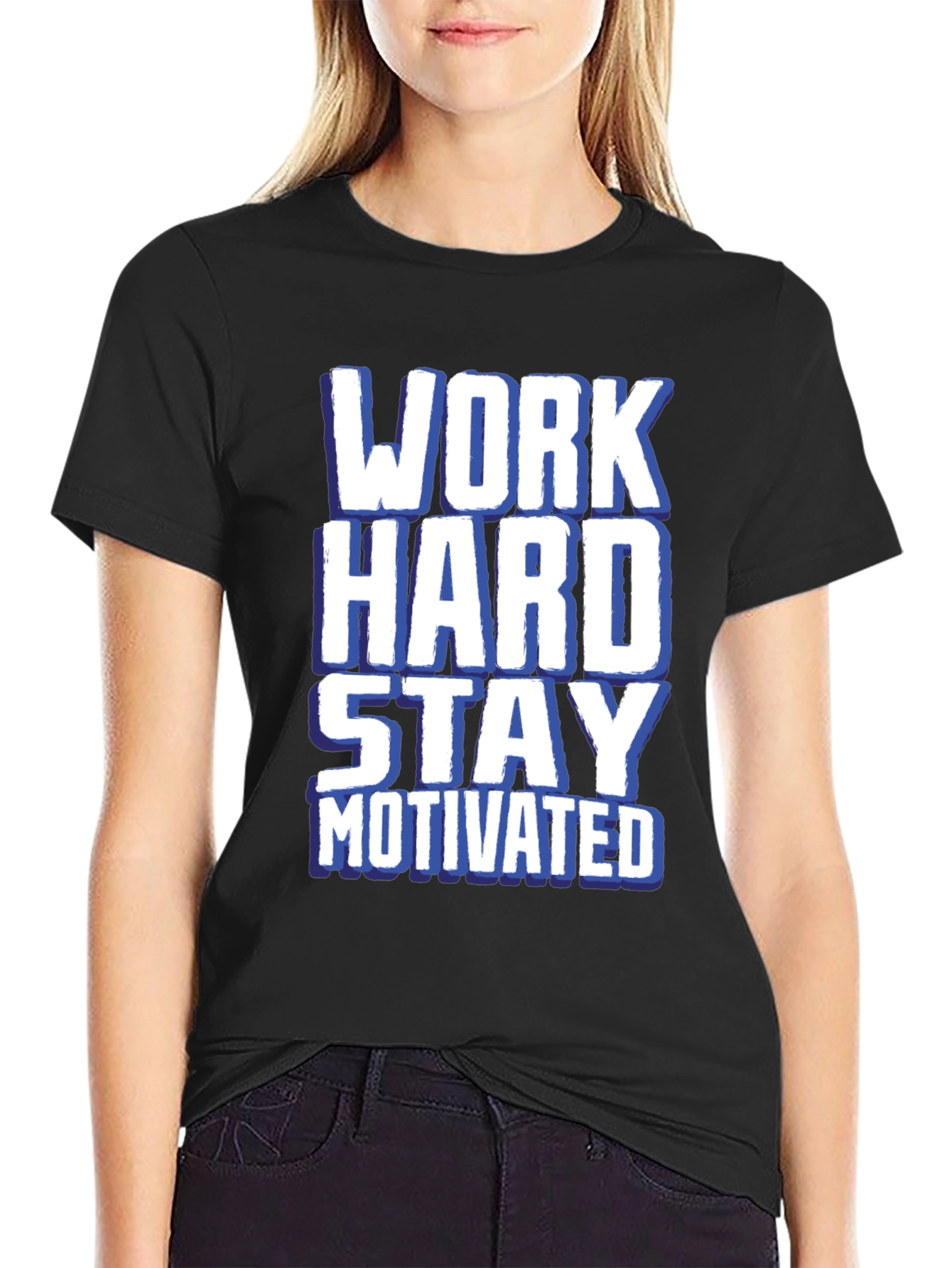 Work Hard Stay Motivated Graphic Tee