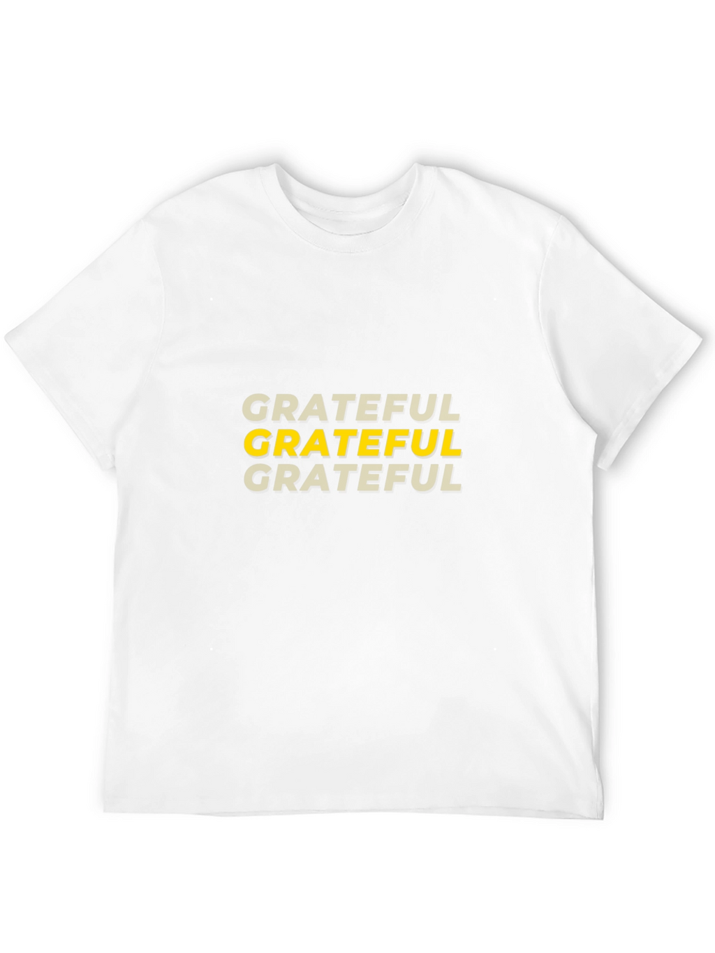 Grateful Graphic Tee - Stylish Black T-Shirt