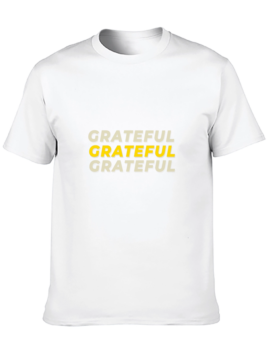 Grateful Graphic Tee - Stylish Black T-Shirt