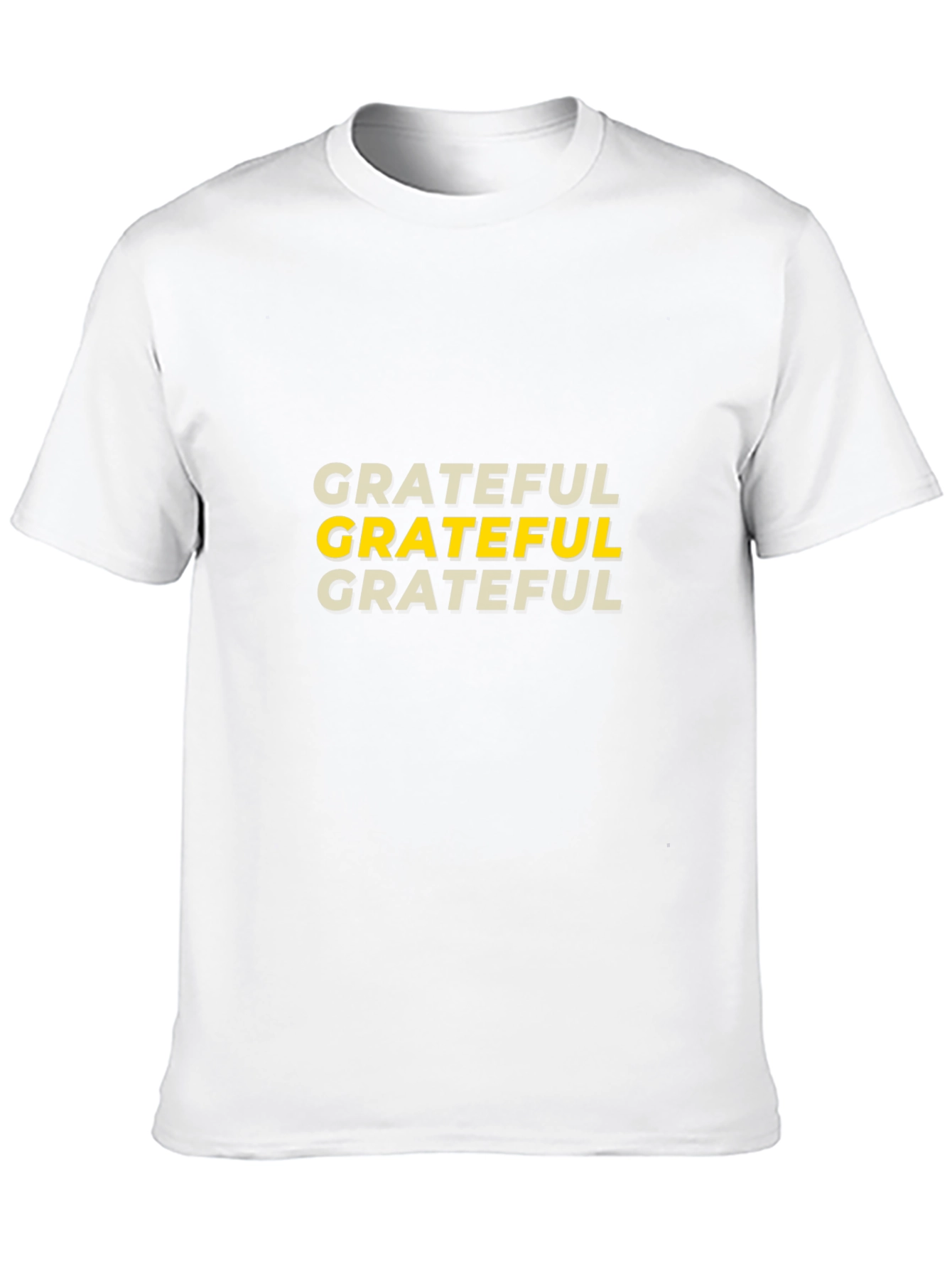 Grateful Graphic Tee - Stylish Black T-Shirt
