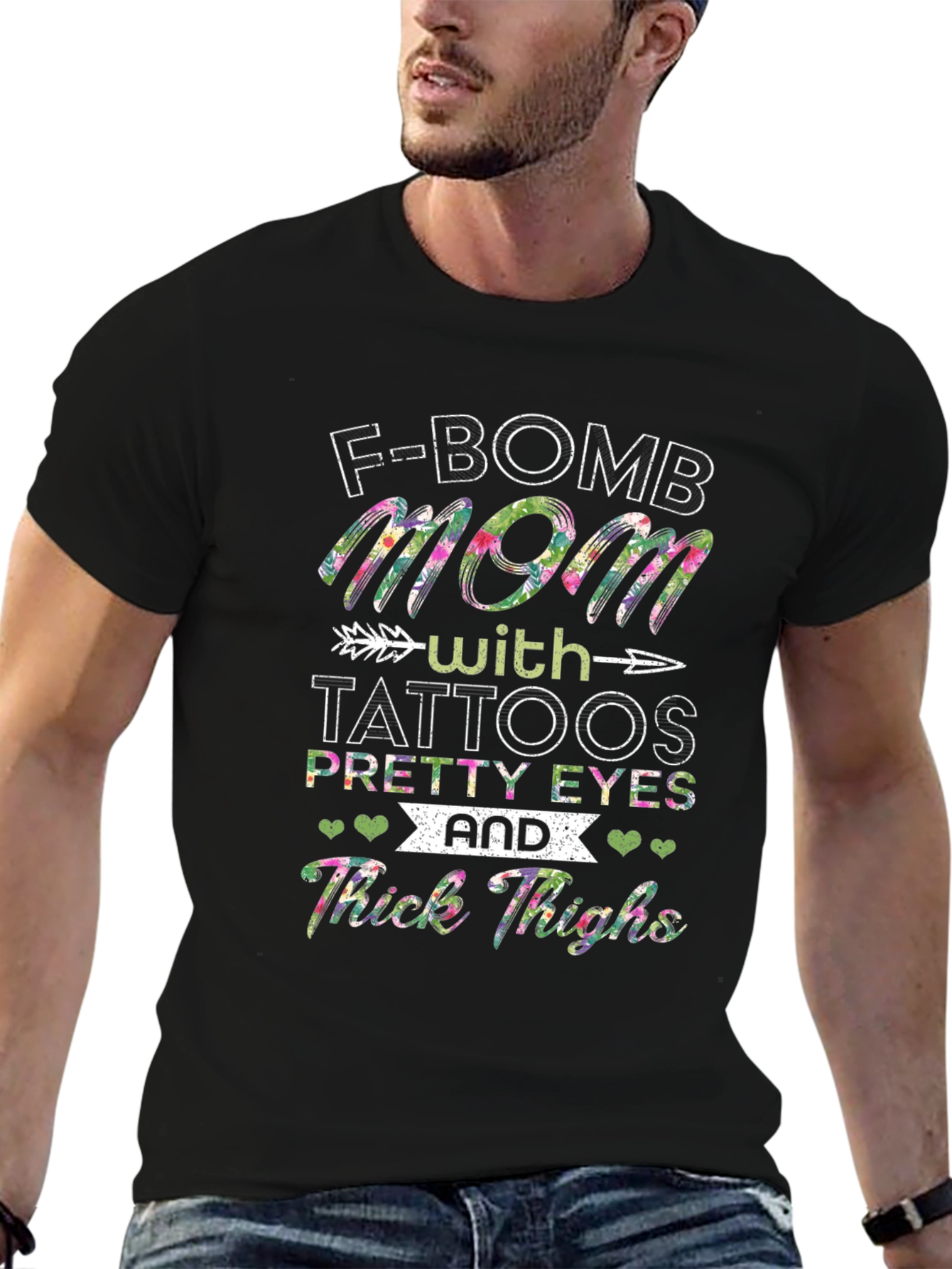 F-Bomb Mom With Tattoos T-Shirt