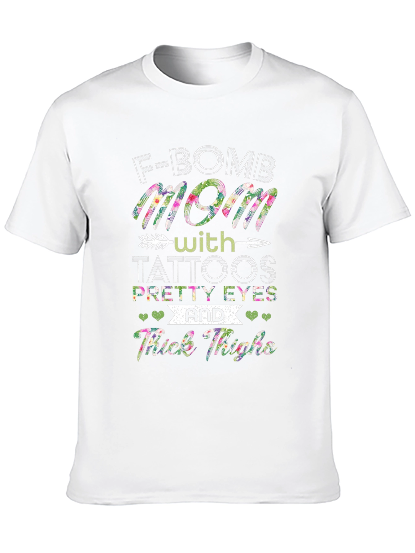 F-Bomb Mom With Tattoos T-Shirt
