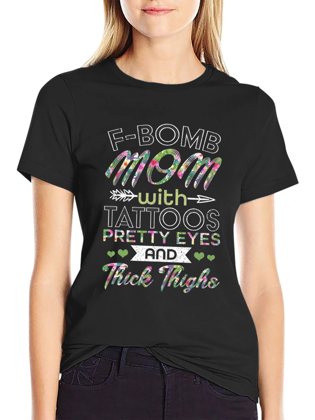 F-Bomb Mom With Tattoos T-Shirt