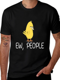 Ew People T-Shirt - Funny Bird Graphic Tee