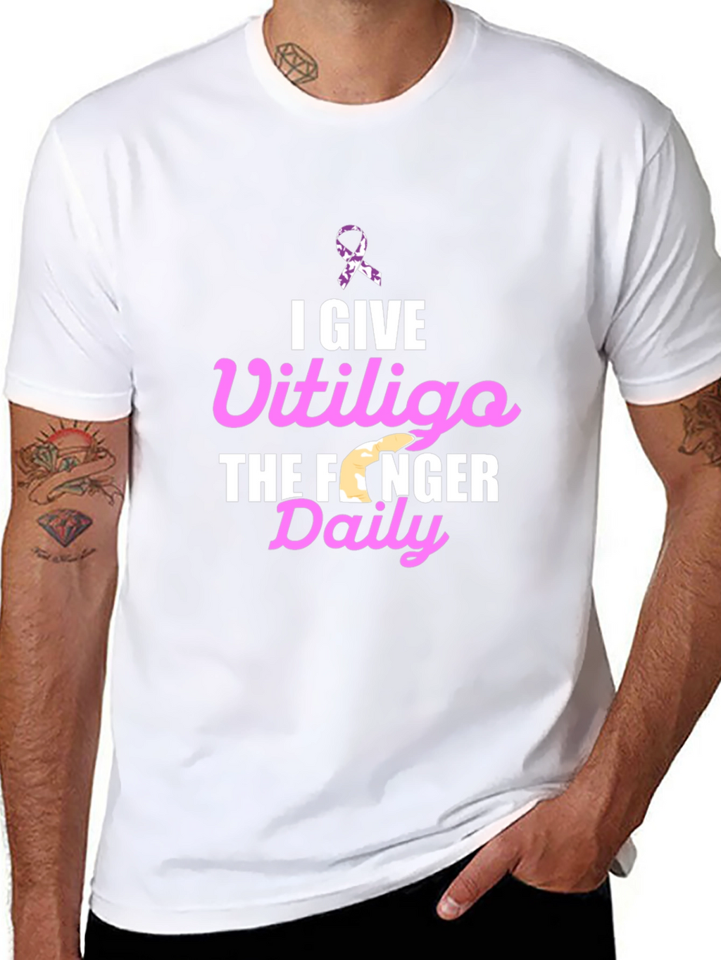 Vitiligo Awareness T-Shirt